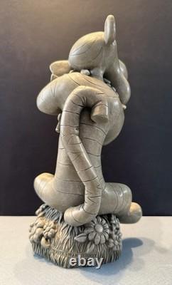 White Swan Disney Tigger Heavy Garden Statue Figurine Winnie The Pooh Rare 9