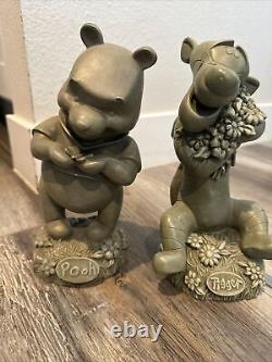 White Swan Disney Tigger & Winnie the Pooh Resin Garden Statue Figurine 9