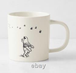Williams Sonoma S/4 Rory Dobner Winnie the Pooh Mugs 19 OZ NEW Stuck Series