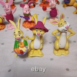 Winnie Pooh LOT of 23 Figures Mattel Tigger Owl Piglet Eeyore Roo Kanga C. Robin