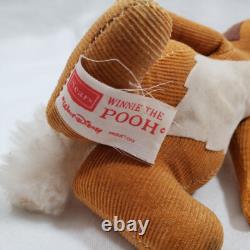 Winnie Pooh Sears 1966 Wood Chip Saw Dust Plush Piglet Rabbit Tigger Kanga 60 s