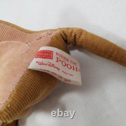 Winnie Pooh Sears 1966 Wood Chip Saw Dust Plush Piglet Rabbit Tigger Kanga 60 s