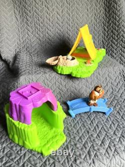 Winnie The Pooh 100 Acre Wood Playset & Figures Lot Camping Fisher Price? READ