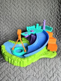 Winnie The Pooh 100 Acre Wood Playset & Figures Lot Camping Fisher Price? READ