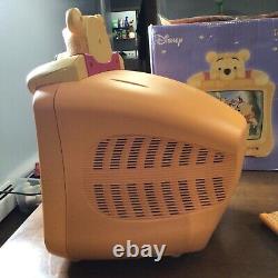 Winnie The Pooh 13 TV CRT Tube & Remote Retro Gaming AV Disney Original Box