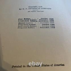 Winnie The Pooh 1926 1st ED. A. A Milne. Green Hardcover