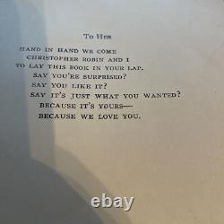 Winnie The Pooh 1926 1st ED. A. A Milne. Green Hardcover