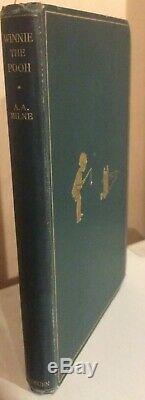 Winnie The Pooh 1926 RARE 1st Edition 1st Impression A A Milne Methuen E Shepard