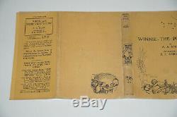 Winnie The Pooh 1st/1st Edition W. Original First State Jacket A. A. Milne