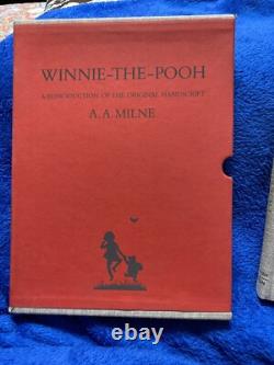 Winnie The Pooh A Reproduction Of The Original Manuscript 1871