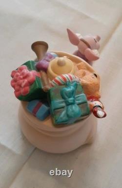 Winnie The Pooh And Friends Piglet Special Delivery Disney Porcelain Figurine