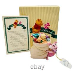 Winnie The Pooh And Friends Piglet Special Delivery Porcelain Figurine NEW