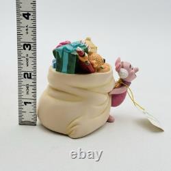 Winnie The Pooh And Friends Piglet Special Delivery Porcelain Figurine NEW