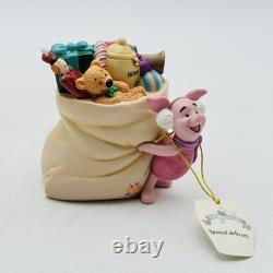 Winnie The Pooh And Friends Piglet Special Delivery Porcelain Figurine NEW