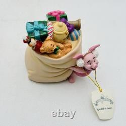 Winnie The Pooh And Friends Piglet Special Delivery Porcelain Figurine NEW