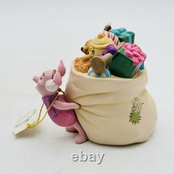 Winnie The Pooh And Friends Piglet Special Delivery Porcelain Figurine NEW
