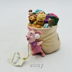Winnie The Pooh And Friends Piglet Special Delivery Porcelain Figurine NEW
