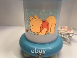 Winnie The Pooh Babies Tigger Eeyore Vintage Baby Nursery Lamp & Nightlight Rare