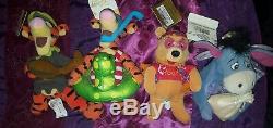 Winnie The Pooh Beanies Rare Collection/Job Lot