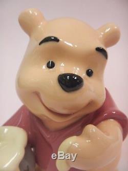 Winnie The Pooh Bear Disney Figurine 2018 By Lladro Porcelain 9115