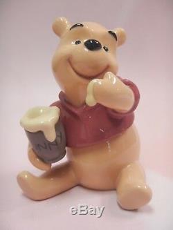 Winnie The Pooh Bear Disney Figurine 2018 By Lladro Porcelain 9115