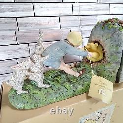 Winnie The Pooh Bookends By Charpente Piglet And Christoper Robin Walt Disney