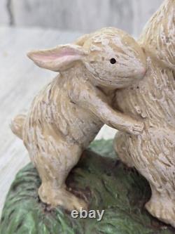 Winnie The Pooh Bookends Christopher Robin Pooh Rabbits with Box Vintage