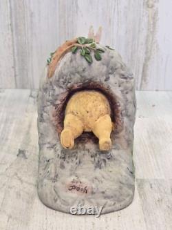 Winnie The Pooh Bookends Christopher Robin Pooh Rabbits with Box Vintage