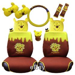 Winnie The Pooh Car Accessory Set (10 pieces). Awesome Pooh Collection