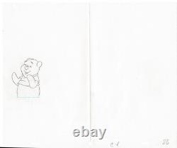 Winnie The Pooh Cel 1983 A Day for Eeyore Production Animation Cel Disney 86 Winnie The Pooh Cel 1983 A Day for Eeyore Production Animation Cel Disney 86