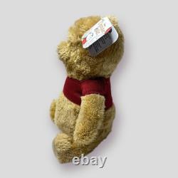 Winnie The Pooh Christopher Robin Movie Plush Bear Disney Just Play 2019 8 RARE