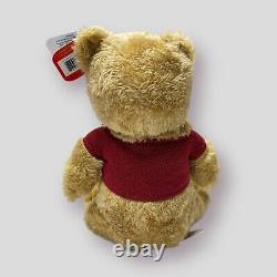 Winnie The Pooh Christopher Robin Movie Plush Bear Disney Just Play 2019 8 RARE