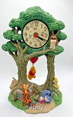 Winnie The Pooh Clock Mr. Sanders Tigger Piglet Walt Disney Attractions Inc