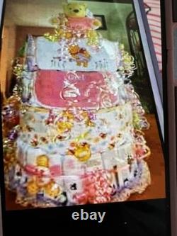 Winnie The Pooh Diaper Cake Beautiful Baby Shower