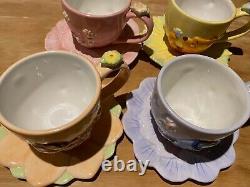 Winnie The Pooh Disney China Tea Cups and Saucers Brand New
