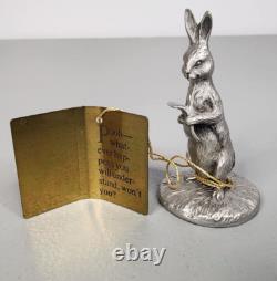 Winnie The Pooh Disney Hudson Pewter Figurines Set Lot Tigger Rabbit Kanga +