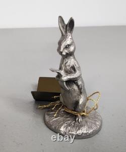 Winnie The Pooh Disney Hudson Pewter Figurines Set Lot Tigger Rabbit Kanga +