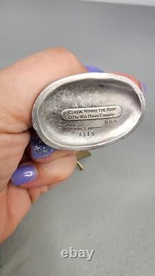 Winnie The Pooh Disney Hudson Pewter Figurines Set Lot Tigger Rabbit Kanga +