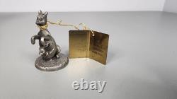 Winnie The Pooh Disney Hudson Pewter Figurines Set Lot Tigger Rabbit Kanga +