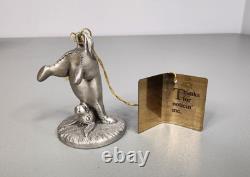 Winnie The Pooh Disney Hudson Pewter Figurines Set Lot Tigger Rabbit Kanga +