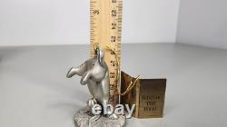 Winnie The Pooh Disney Hudson Pewter Figurines Set Lot Tigger Rabbit Kanga +