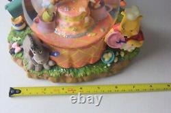 Winnie The Pooh Disney Store Music Snow Globe Rumbly in My Tumbly with Box RARE