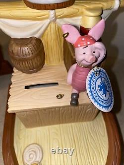 Winnie The Pooh & Friends Bookends NEW IN BOX Boat Pirates Pooh & Piglet 4005906