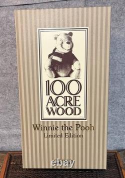 Winnie The Pooh Gund Mohair Bear Dressed as Mickey Mouse in Box Ltd Edition RARE