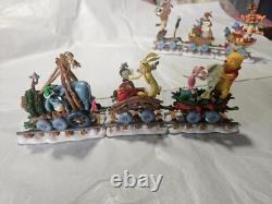 Winnie The Pooh Holiday Train Figurines Danbury Mint 24 Figures 4 Sets