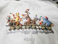 Winnie The Pooh Holiday Train Figurines Danbury Mint 24 Figures 4 Sets