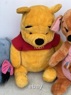 Winnie The Pooh KANGA & Rabbit Set JUMBO Plush Disney Mattel Vintage Arco Large