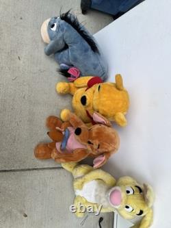 Winnie The Pooh KANGA & Rabbit Set JUMBO Plush Disney Mattel Vintage Arco Large