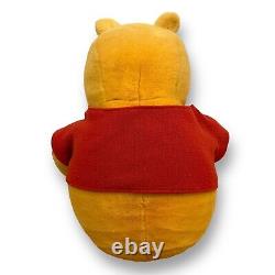 Winnie The Pooh LARGE 36 Plush Vintage Stuffed Bear Bee On Nose Disney JUMBO