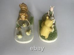 Winnie The Pooh Little Friends Bookends Tigger Piglet Vintage